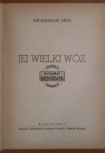 Jej wielki wóz.