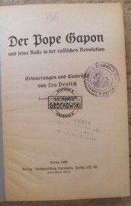 Der Pope Capon und seine Rolle in der russischen Revolution  1909