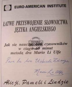 AUTOGRAF Mario H. Li Ulfe