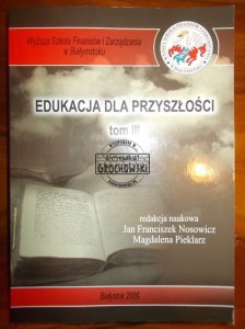 Edukacja dla przyszłości, tom III