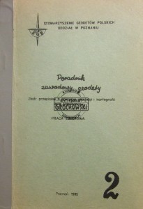 Poradnik zawodowy geodety. Zeszyt 2