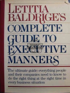 Complete guide to executive manners