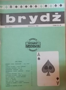 Brydż. Nr 9 (331) wrzesień 1984
