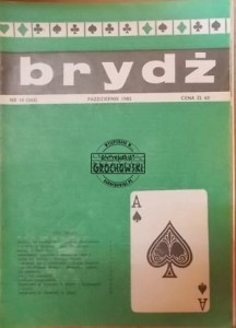 Brydż. Nr 10 (344) październik 1985