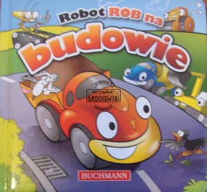 Robot Rob na budowie