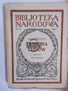 Trybuna ludów MICKIEWICZ1925