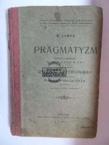 Pragmatyzm  JAMES 1911