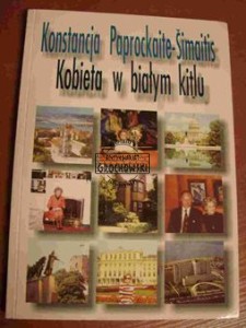 Kobieta w białym kitlu.