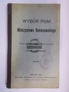 Wybór pism ROMANOWSKI 1910