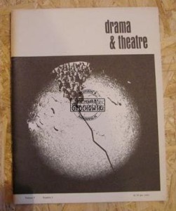 Drama&theatre. Volume 9, number 3