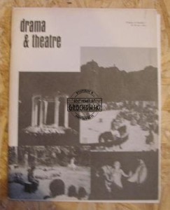 Drama&theatre. Volume 10, number 1