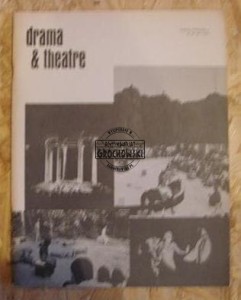 Drama&theatre. Volume 10, number 1