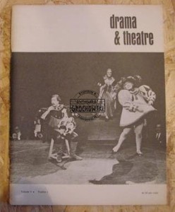 Drama&theatre. Volume 9, number 1