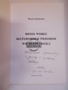 Media wobec kulturowych... AUTOGRAF SOKOŁOWSKI