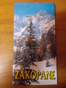 Zakopane. Plan miasta i informator miejski.