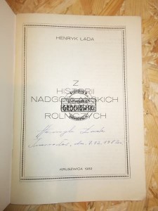 AUTOGRAF Z historii nadgoplańskich kółek rolniczych