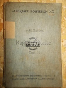 Kapitan Fracasse : powieść. Tom 2. (Seria: Ciekawe Powieści)