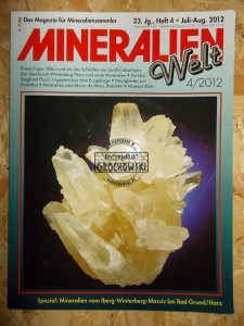 Mineralien Welt. : Das Magazin fur Mineraliensammler. 23. Jg., Heft 4. Juli-Aug. 2012. 4/2011