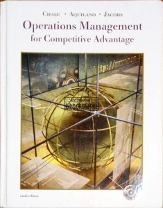 Operation management for competition advantage