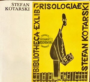 Kolekcjoner ekslibrisów i bibliofil 