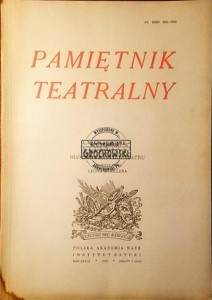 Pamiętnik teatralny zeszyt 2 (110) 1979