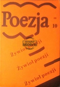 Poezja 10/1988 Żywioł poezji