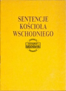 Sentencje kościoła wschodniego