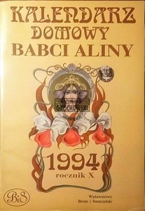 Kalendarz domowy babci Aliny