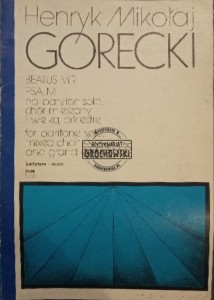 Beatus Vir Psalm Henryk Mikołaj Górecki