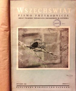 Wszechświat - pismo przyrodnicze. Rocznik 1966