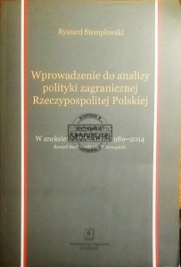 Wprowadzenie do analizy polityki zagranicznej Rzeczypospolitej Polskiej