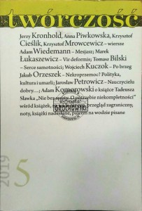Twórczość - nr 5 (882) - maj 2019