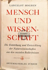 Mensch und Wissenschaft. Zweiter band (Człowiek i nauka. Tom II)