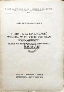 Tradycyjna społeczność w procesie przemian współczesnych