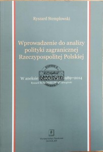 Wprowadzenie do analizy polityki zagranicznej Rzeczypospolitej Polskiej 