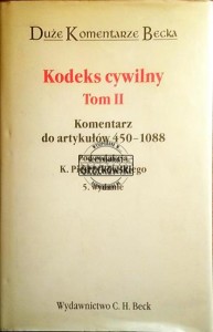 Kodeks cywilny tom II