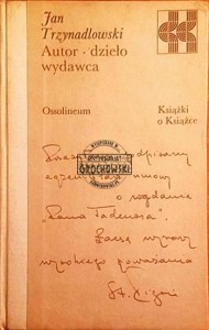 Autor dzieło wydawca