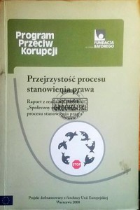 Przejrzystość procesu stanowienia prawa