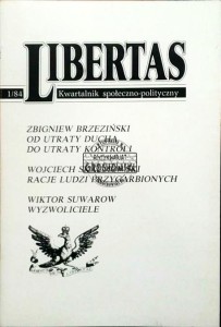 Libertas 1/84 Kwartalnik społeczno-polityczny