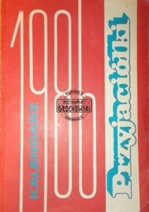 Kalendarz przyjaciółki 1986 