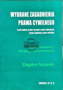 Wybrane zagadnienia prawa cywilnego