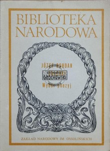 Wybór poezji / Józef Bohdan Zaleski