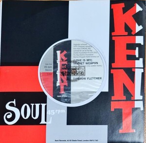 Darrow Fletcher – (Love Is My) Secret Weapon / It's No Mistake - 7"