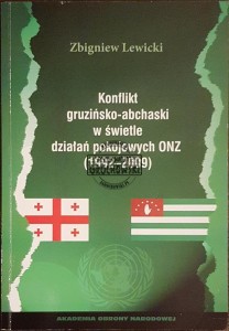 Konflikt gruzińsko-abchaski w świetle działań ONZ (1992-2009)