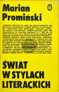 Świat w stylach literackich : szkice i recenzje