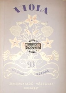 Viola. 93 magyar nepdal