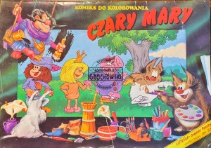 Czary mary. Komiks do kolorowania