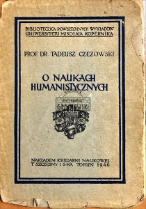 O naukach humanistycznych