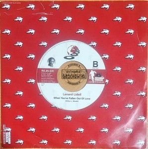 Lenard Lidell – Keep It Secret / When You've Fallen Out Of Love - 7"