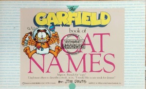 The Garfield Book of Cat Names